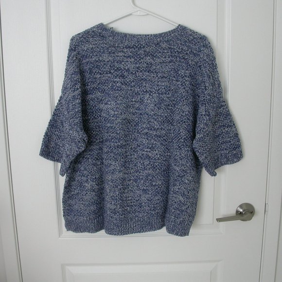 Blue and White Pullover - Picture 2 of 4